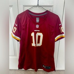 Red skins jersey